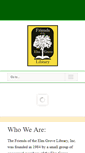 Mobile Screenshot of friendsofelmgrovelibrary.org